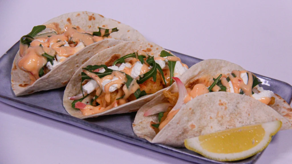 Tacos de gamba